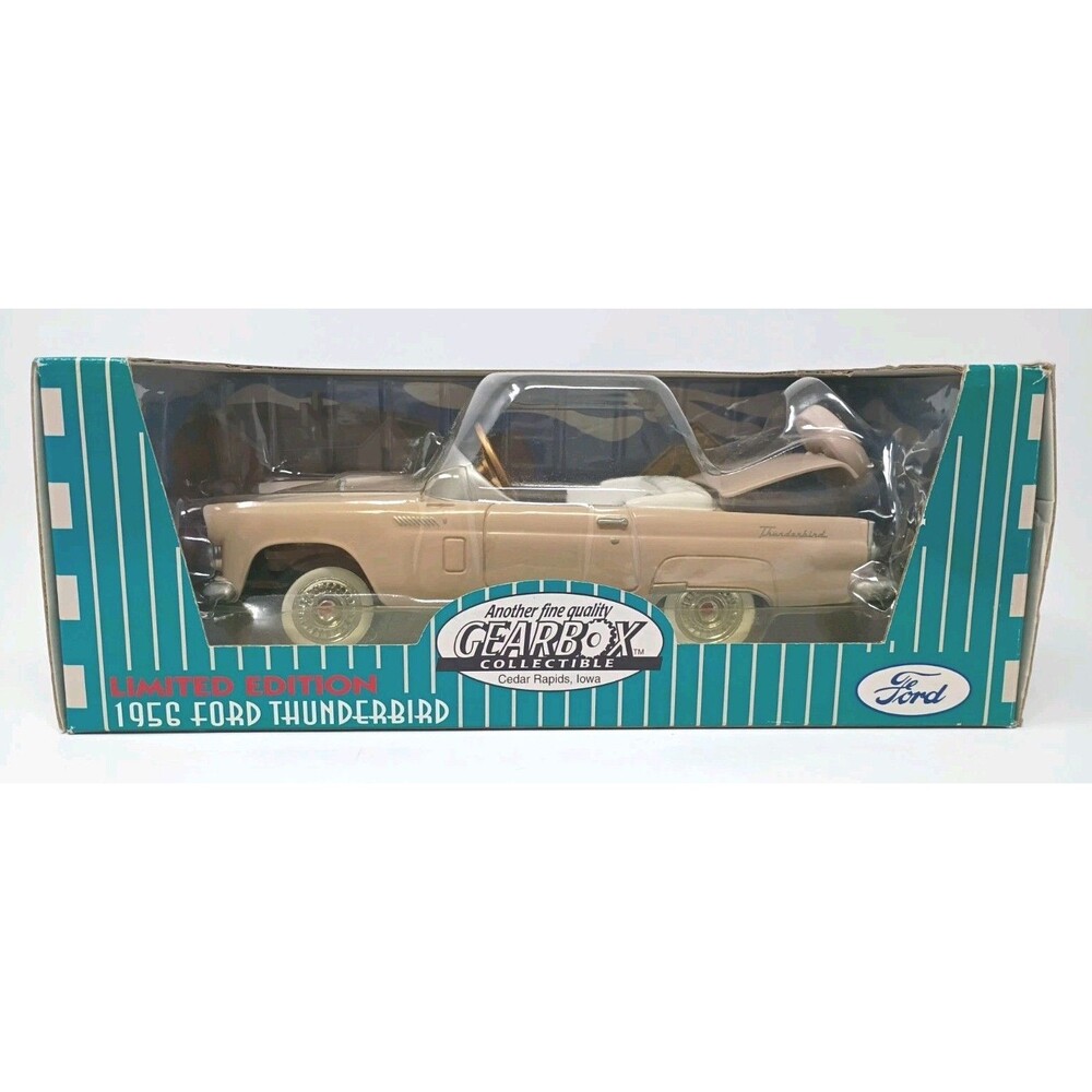 Gearbox Collectible Diecast '56 Ford T-Bird, Buckskin Tan, Limited Edition, NIB